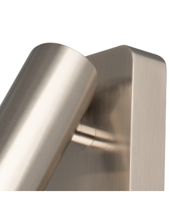 NOTTE * APLIQUE LECTOR MINI GU10 - NICKEL SATIN
